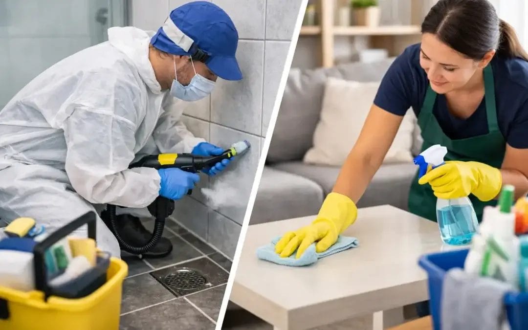 Deep Cleaning vs Standard Cleaning